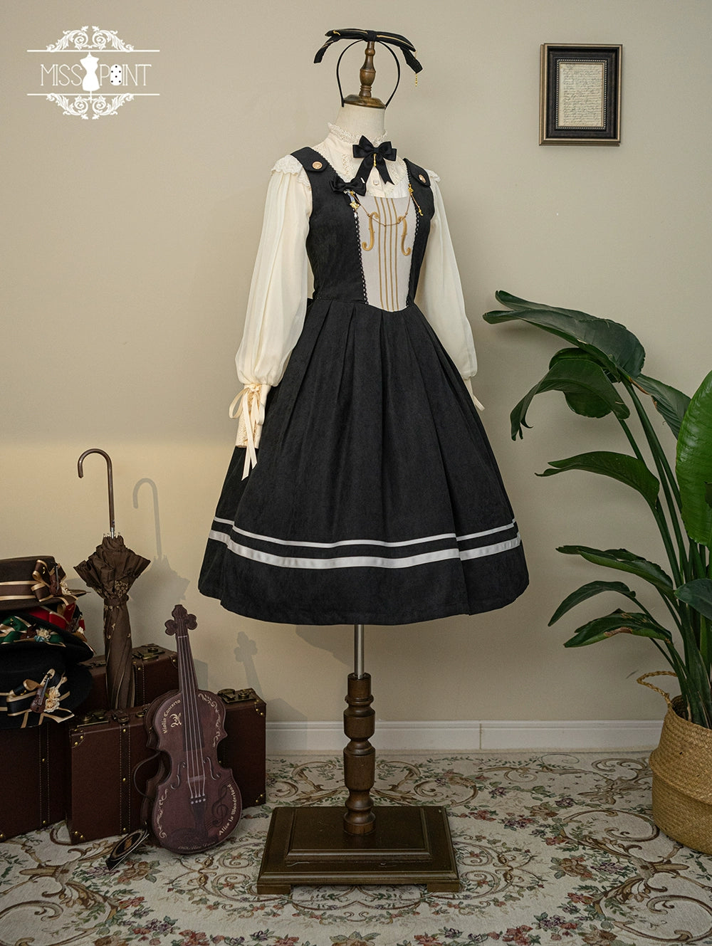 (BFM)Miss Point~Customized Lolita Jumper Dress~Elegant College Lolita JSK   