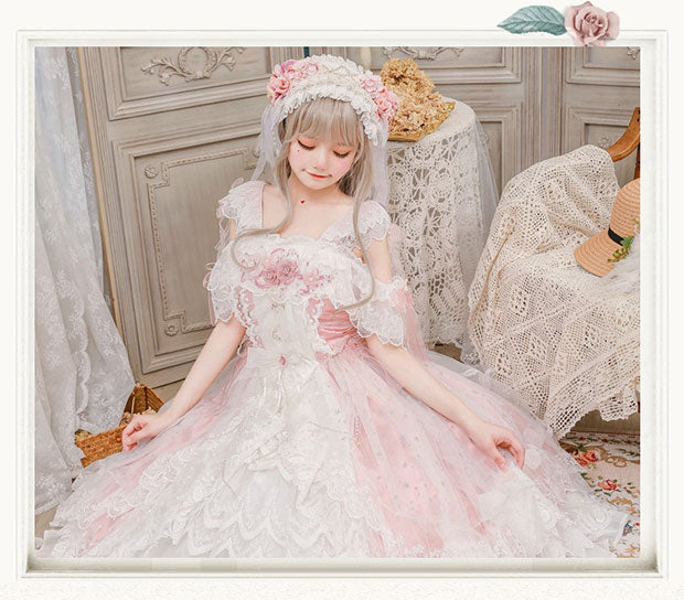 Cat Fairy - Glaze Illusion - Magnificent Wedding Lolita Tea Party Dress