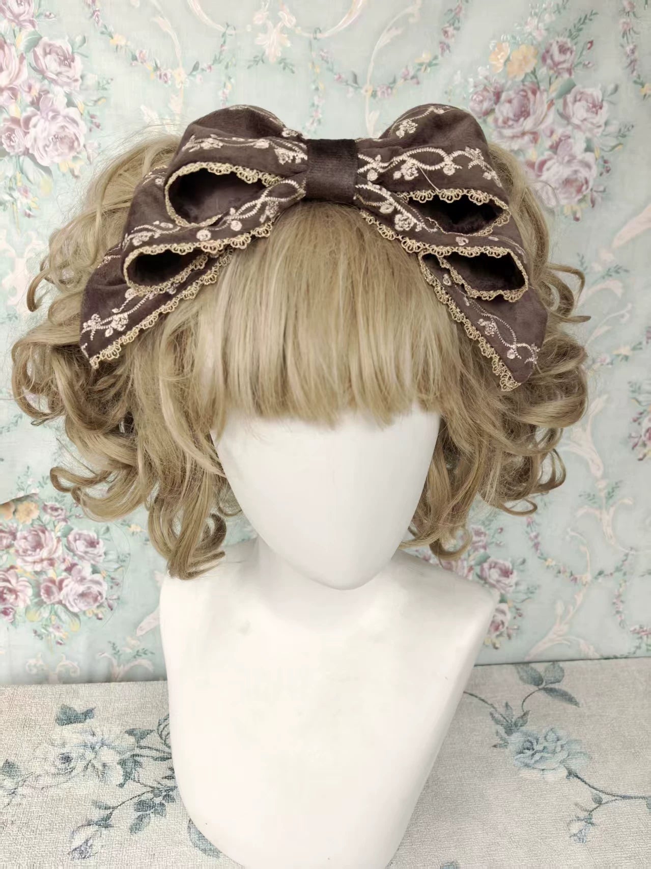 Cinderella - Velvet Classic Lolita JSK Dress, Princess Embroidery 44649:817879