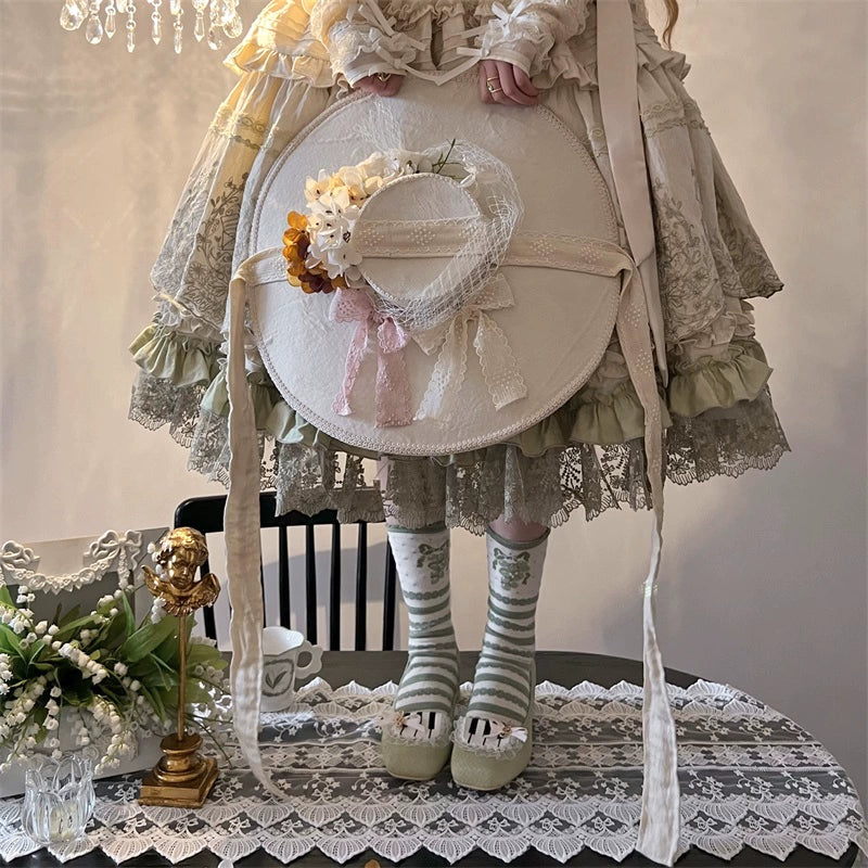 MR.Qiutian~Elegant Lolita Shoes Daily Piano Themed Lolita High Heel   