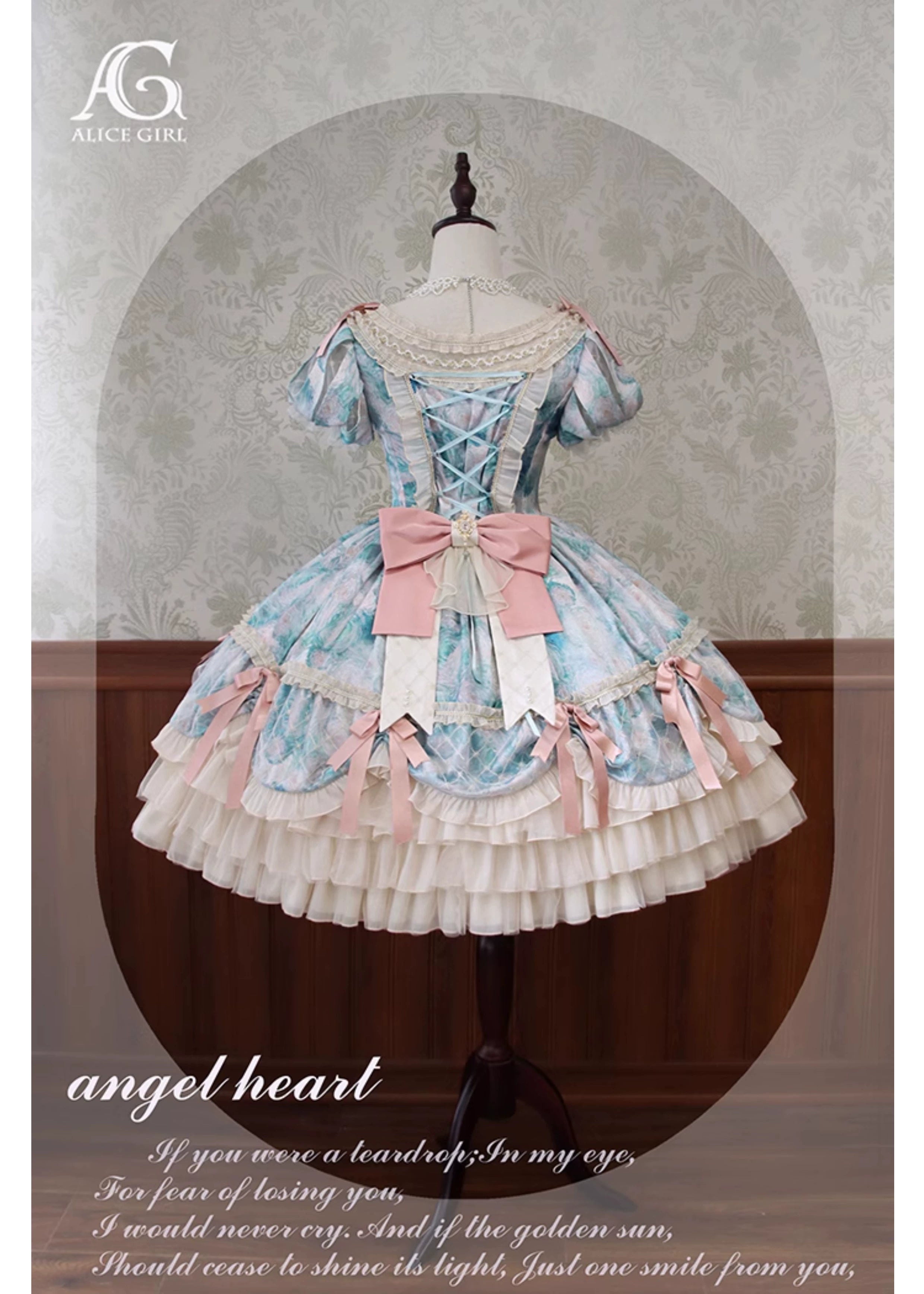 Alice Girl - Angel Heart - Sweet Lolita Bow Accessories