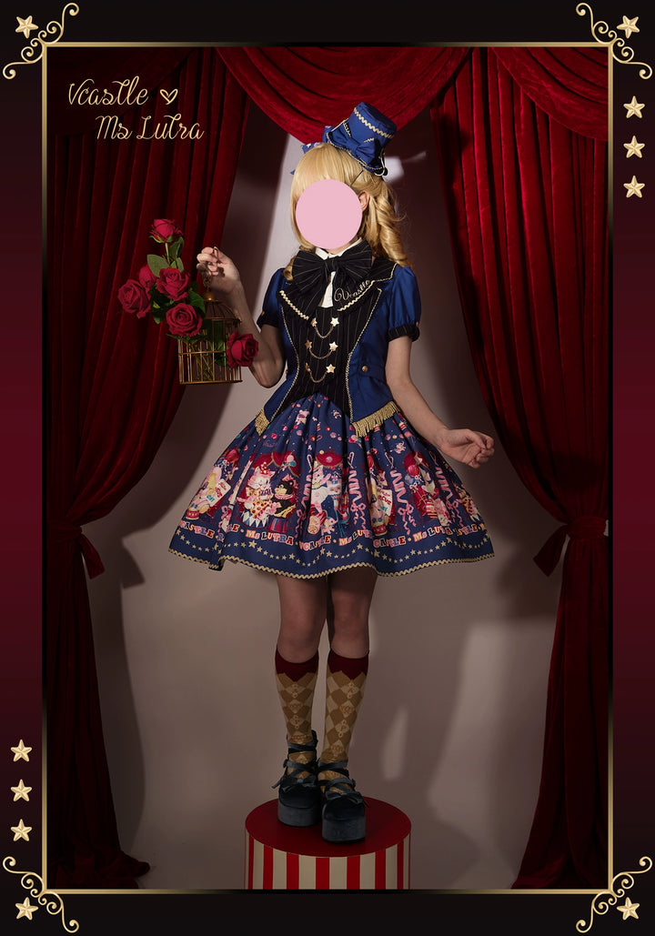 Vcastle~IP Collab Sweet Lolita Salopette and SK