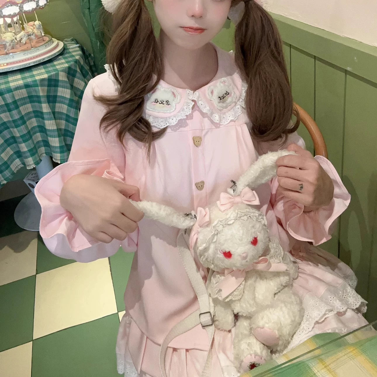 Sissy the shepherd - Sweet Lolita Blouse Sweet Lolita Shirt Long Sleeve