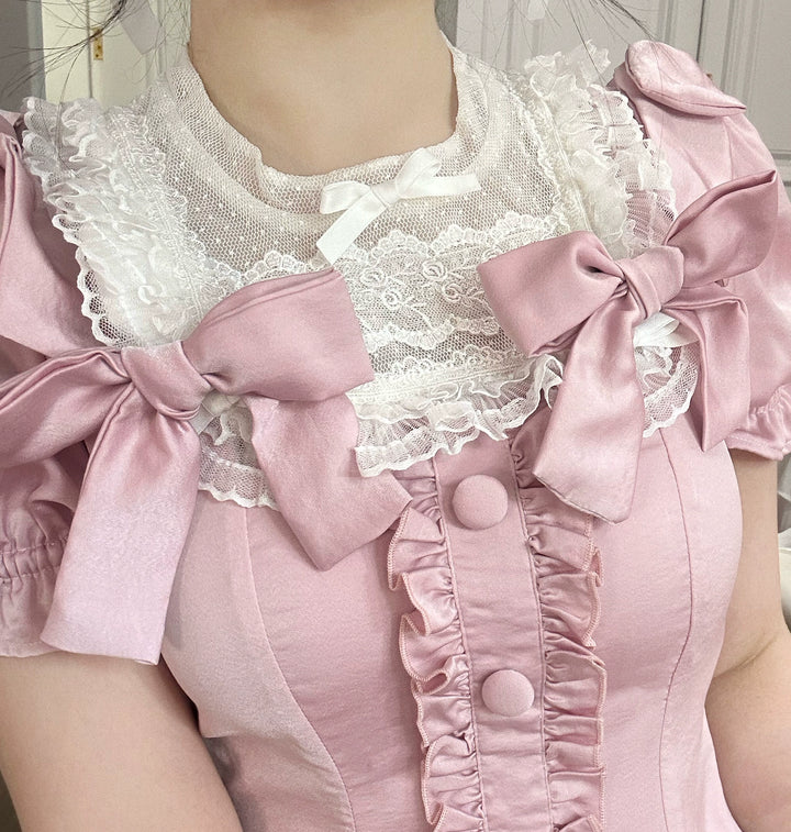 Sweet Wood~Plus Size Lolita OP Dress Summer Dress   