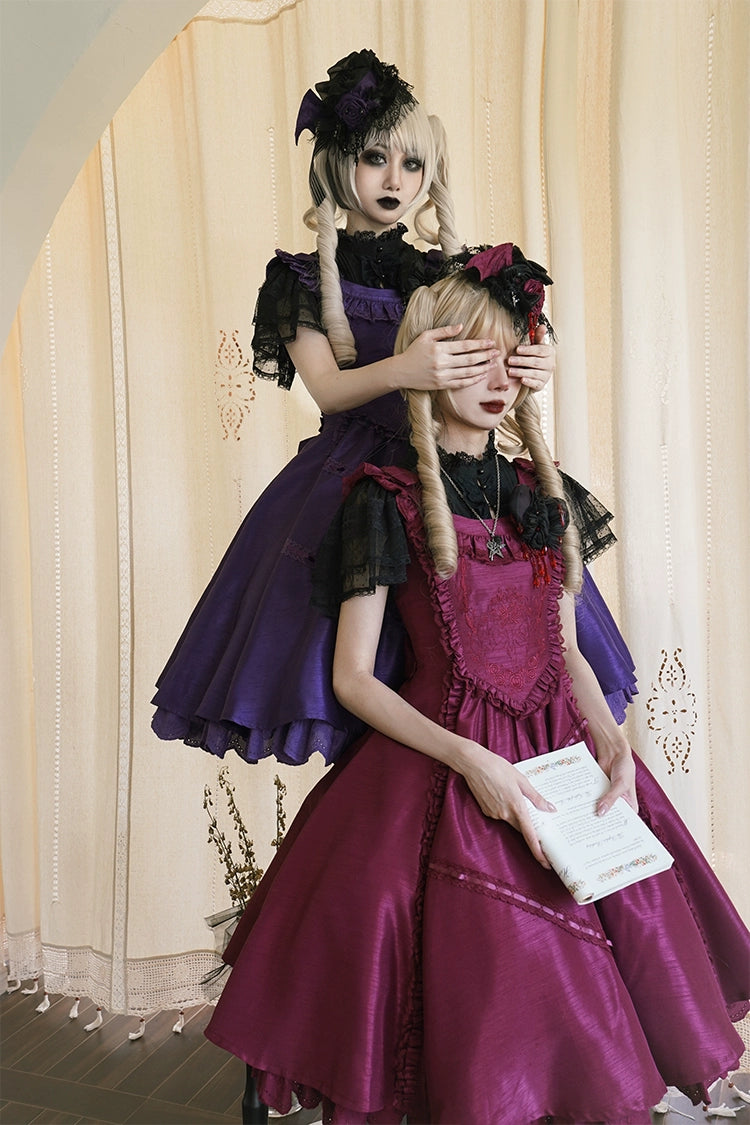 LittlePlum~Gothic lolita JSK Dress Solid Color 33734:436122
