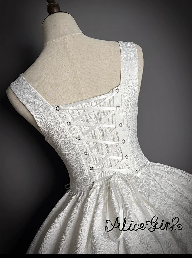 Dawnbreaker - Military Lolita JSK, Diamond Shaped Hemline 44643:816804