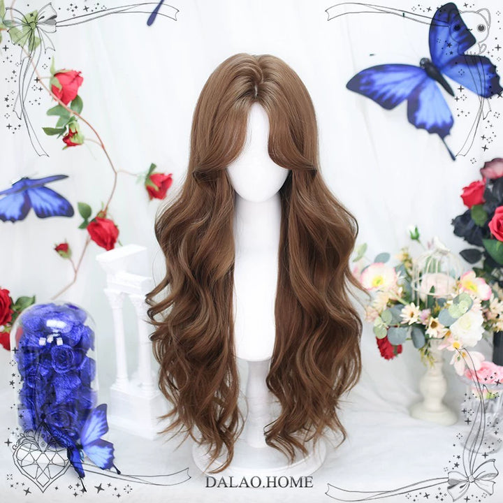 Dalao~Natural Lolita Wig Gentle Long Curly Hair   