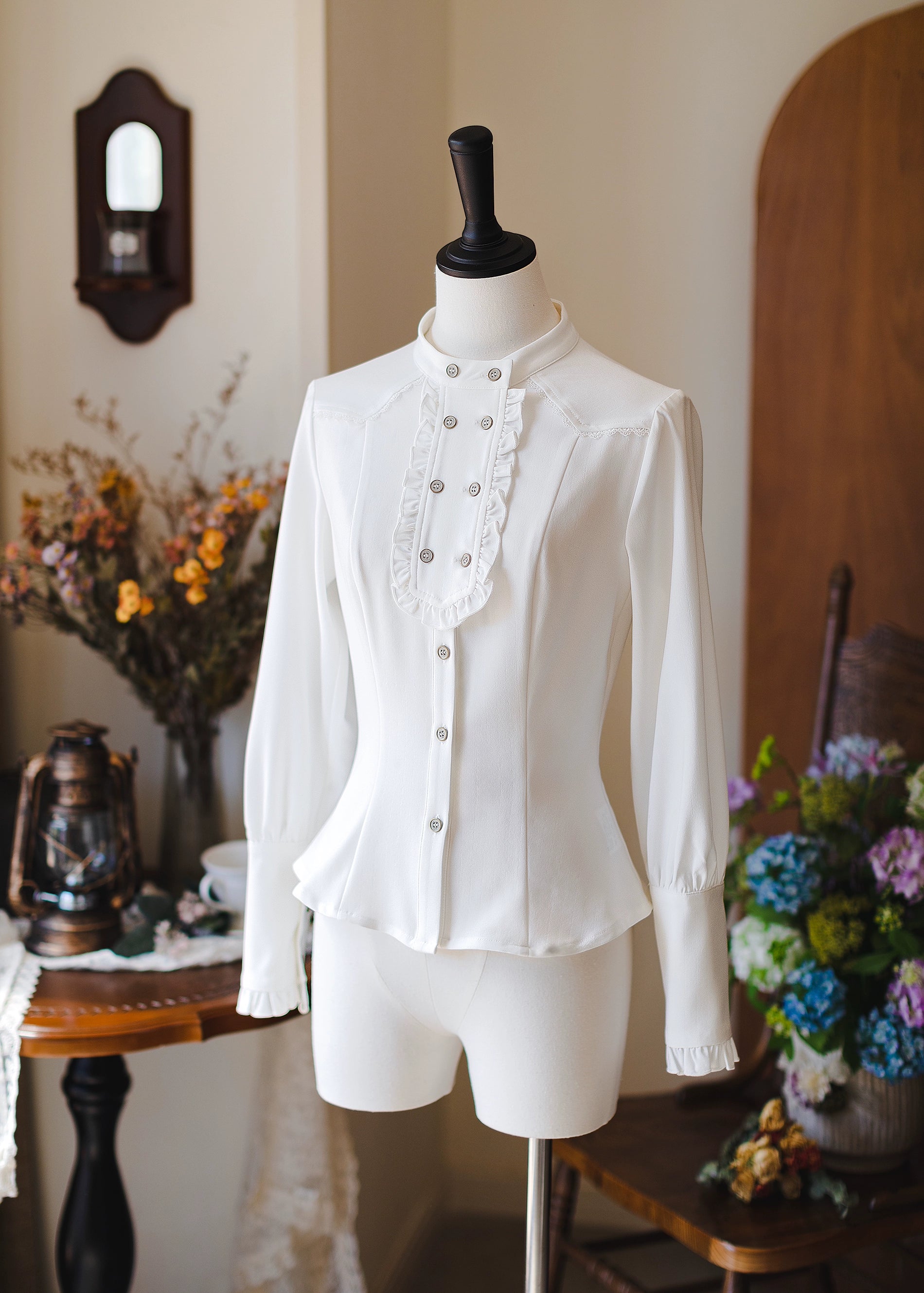 Forest Wardrobe - Vintage Lolita Fishbone Halter SK, Autumn Jacket (2XL L M S XL) 39620:634292
