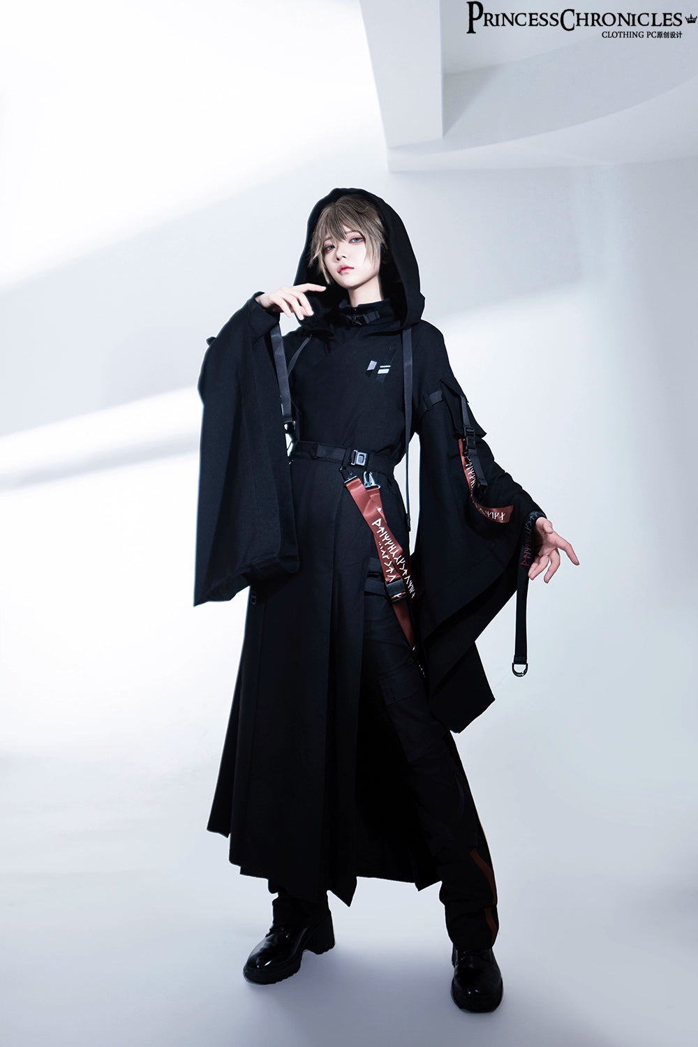 Princess Chronicles - Nameless Blade - Waste Soil Ouji Lolita Black Skirt