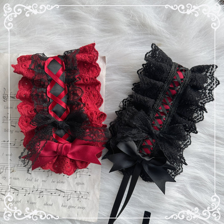 Chestnut Lolita~Gothic Lolita accessory Handmade Hairband   