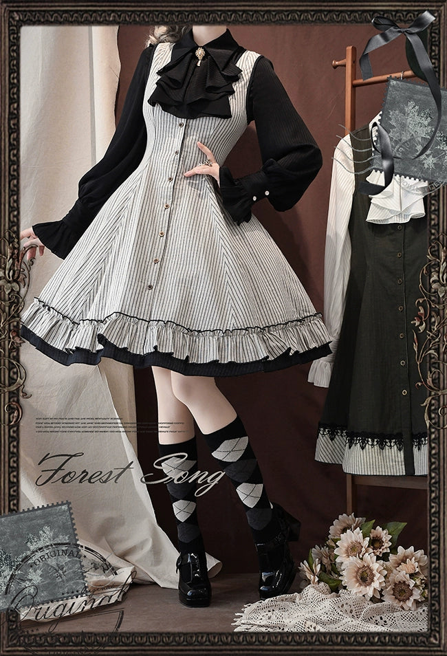 Forest Song~Artemis~ Classic Lolita JSK Double Sided Lolita Dress   