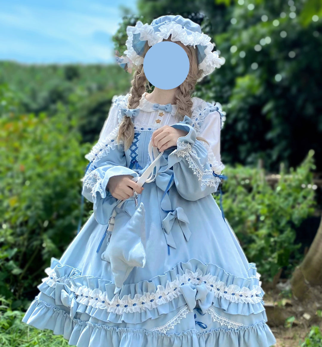 (BFM)Aurora Kiss~Daily Lolita OP Long Sleeve Winter Dress