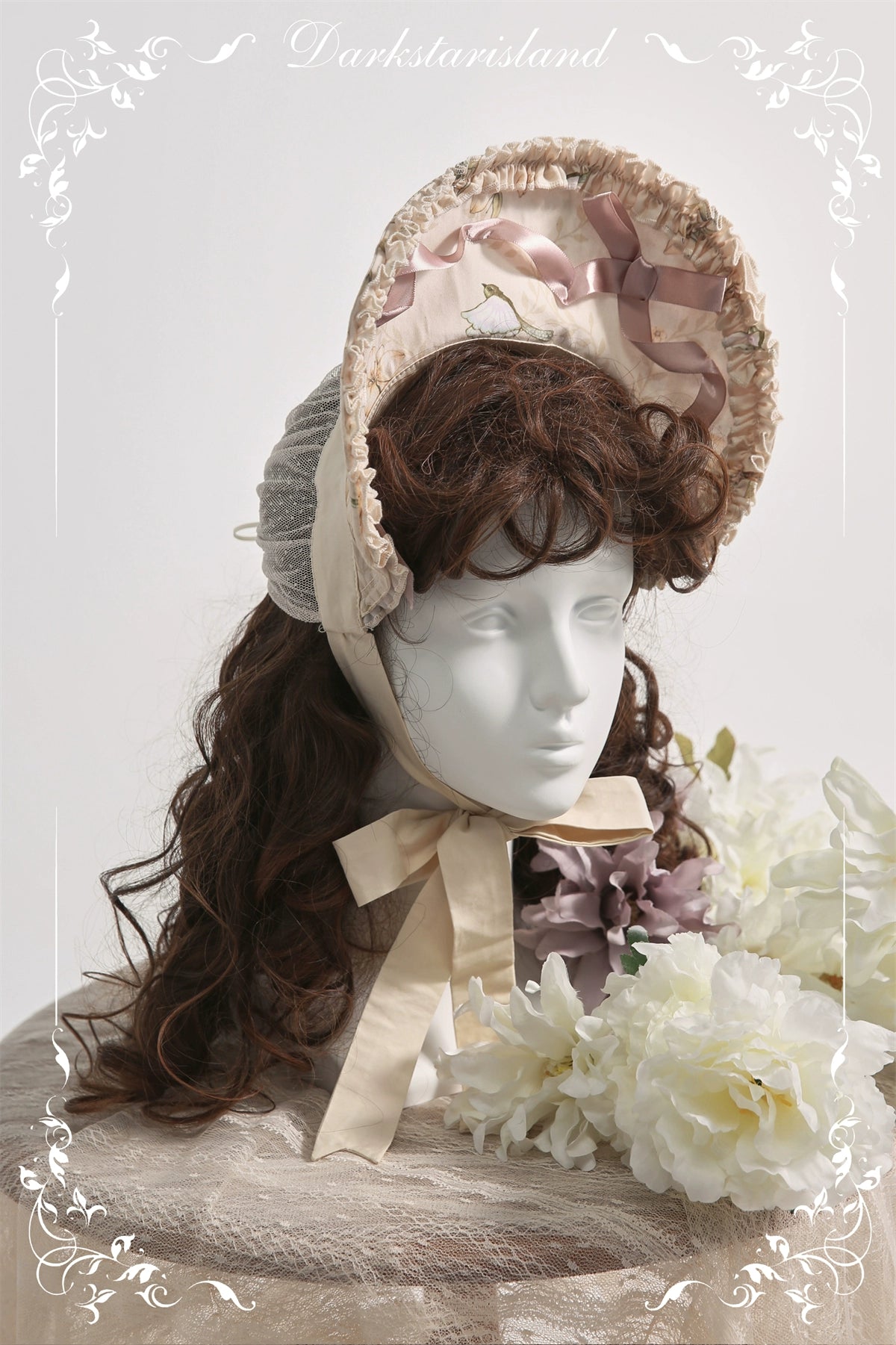 Dark Star Island~Lily&Mountain Breeze~Lily Lolita Accessories BNT One size fits all Ivory - BNT 