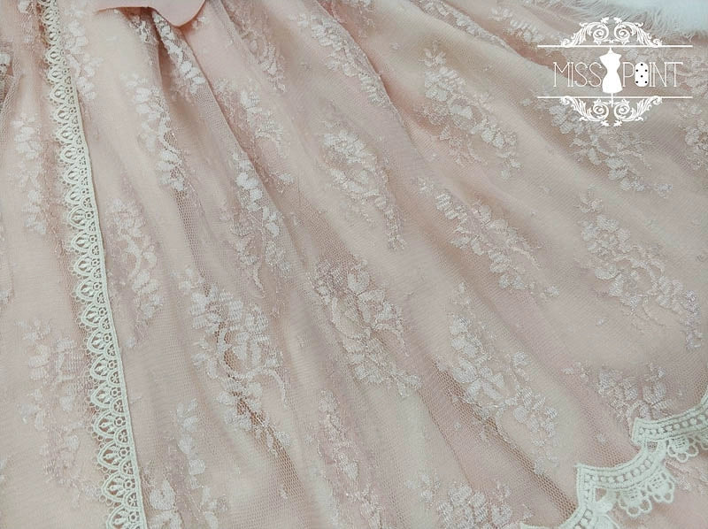 Miss Point~Dawn Girl~Reto Elegant lolita OP Dress Lace Long Sleeve 32768:392942