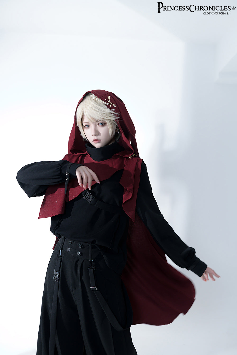 Princess Chronicles~Functional Rabbit~Handsome Gothic Lolita Pantsuit M / Jacket