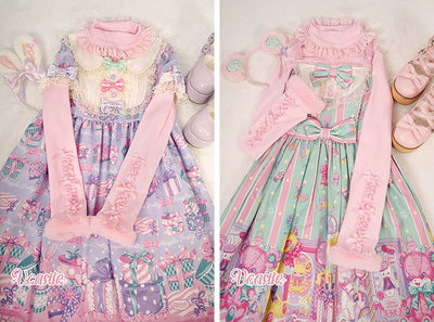 (Buy for me) Vcastle~Sweet Lolita High-neck Long Sleeve Sweater   