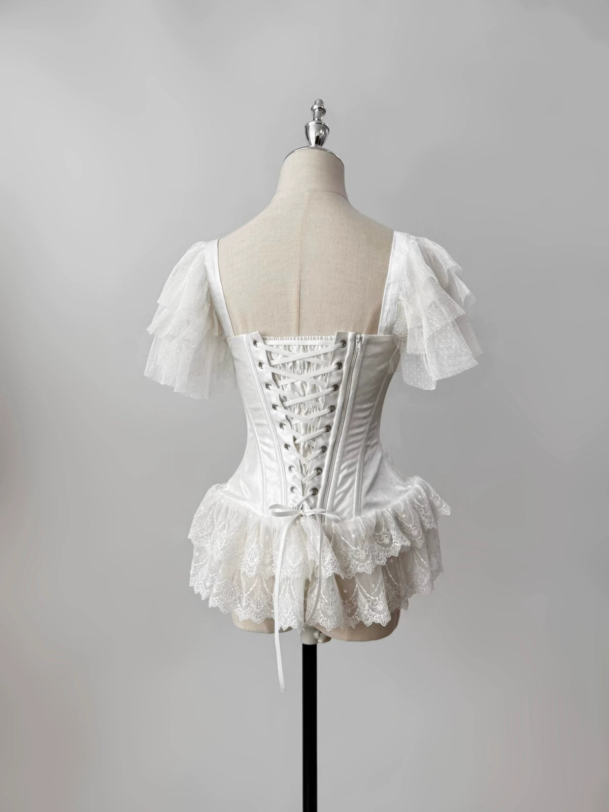 Muppet Mind Ben - Demon Goat - Gothic Lolita Corset & Printed SK 44183:797538