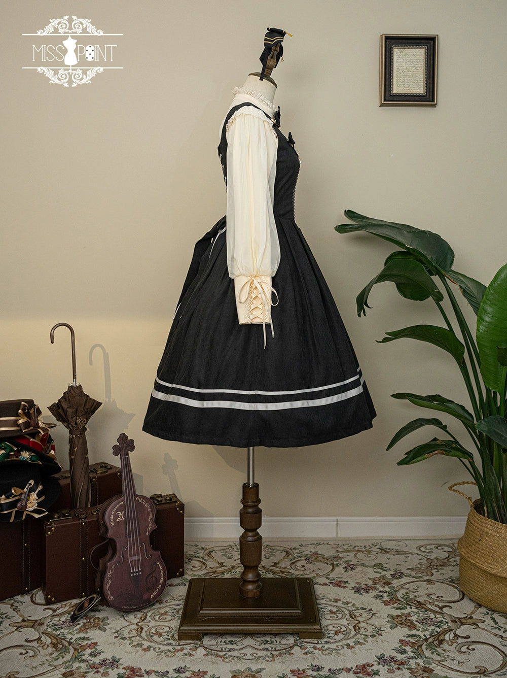 (BFM)Miss Point~Customized Lolita Jumper Dress~Elegant College Lolita JSK 32198:377502