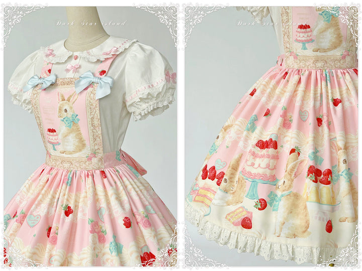 Dark Star Island~Honey Bunny Cake~Sweet Lolita JSK/OP/Strap SK/Shirt 39864:638908