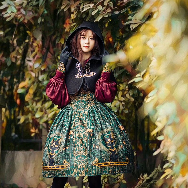 Neo Ludwig~The Goddess Baste~Elegant Lolita JSK Multicolors and Shawl   