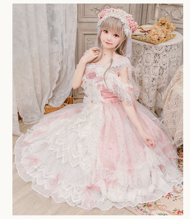 Cat Fairy - Glaze Illusion - Magnificent Wedding Lolita Tea Party Dress