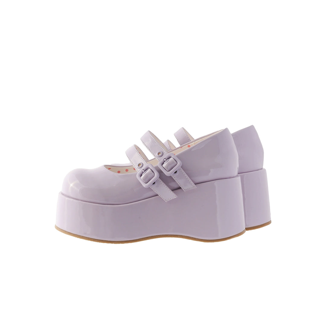 MODO~Sweet Lolita Platform Shoes Multiple Colors Elevated Shoes (34 35 36 37 38 39 40 41 / Purple) 41376:694392