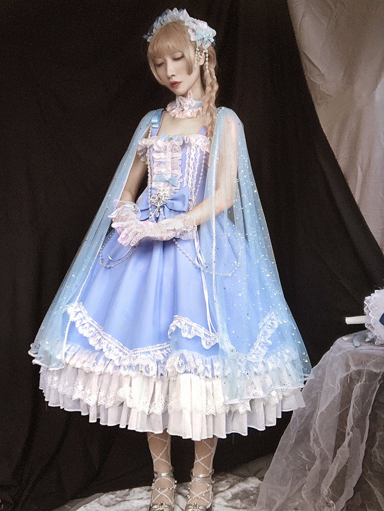 (Buyforme)Fairy Tales~Fate Quartet Bridal Lolita Gothic Accessories Blouse   