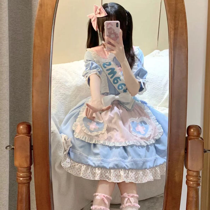 Fishing boss~Love Redemption~Sweet Lolita Daily Princess Dress   