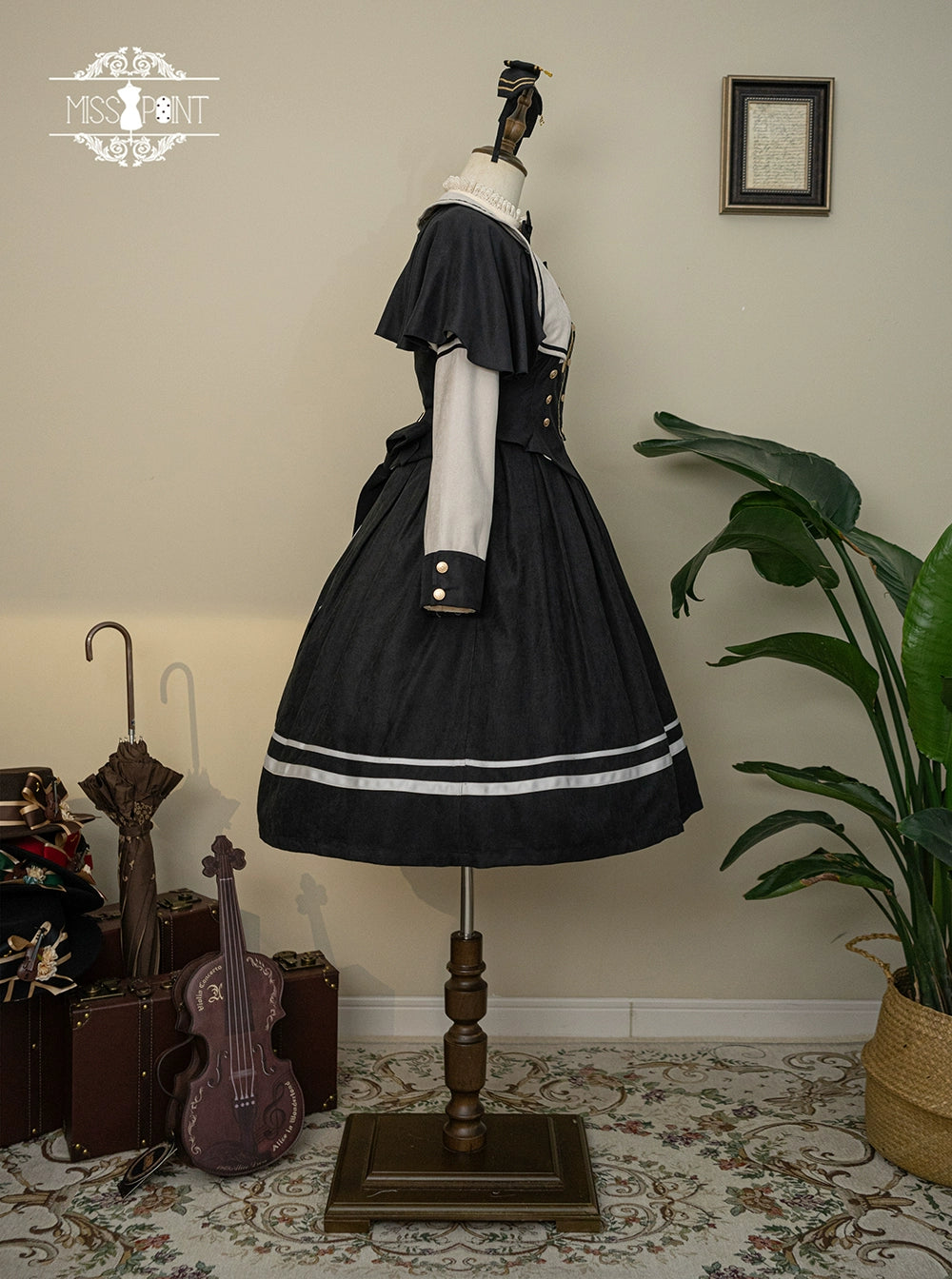(BFM)Miss Point~ Elegant Lolita Coat~Golden Movement Customized Short Coat 32246:378068