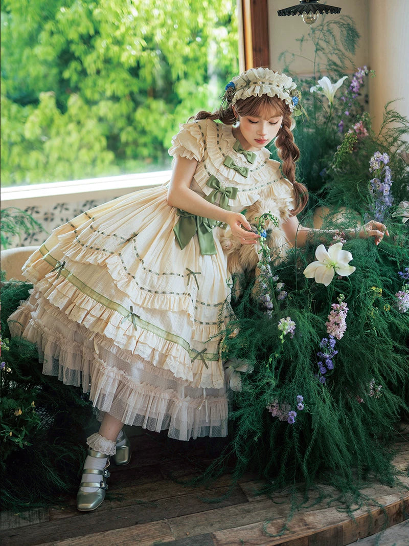 Lolita Adjustable Length Underskirt with Tulle Layers
