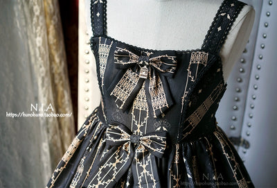 Nia Lolita~Elegant Lolita Dress High Waist JSK   
