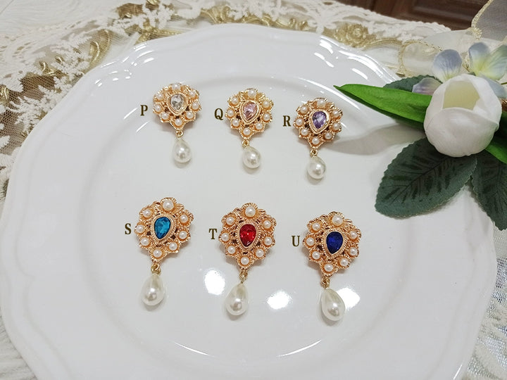 Miss Point~Yuxiang~Classic Lolita Brooch Jeweled Brooch Accessories   