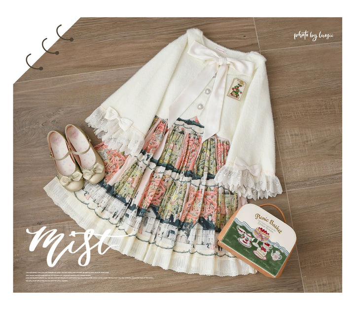 MIST~Qian's Letter~Sweet Lolita Sweater Winter Cardigan Coat