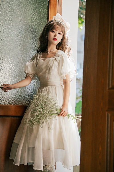 Cyan~Love Wormwood~Elegant Lolita Dress Multicolors   