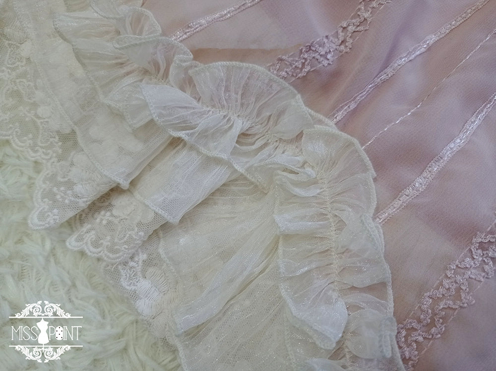 Miss Point - Tulip - Classic Lolita OP Dress Short Sleeve Dress Multicolors