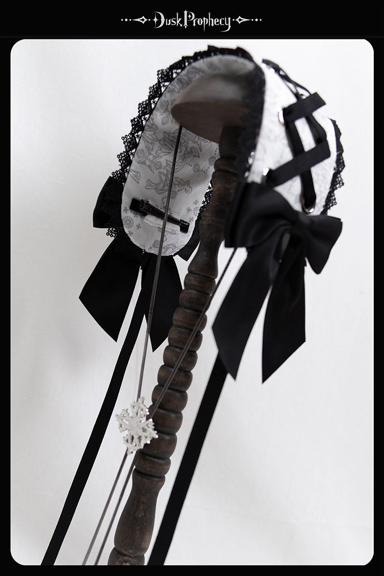 DuskProphecy - Coccyx - Elegant Lolita Hair Accessories Set Multicolors 34726:464828