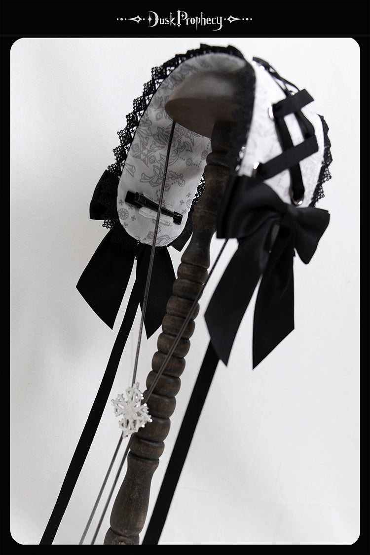 DuskProphecy - Coccyx - Elegant Lolita Hair Accessories Set Multicolors 34726:464784