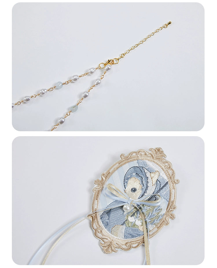 Summer Fairy - IP Collab Sweet Lolita Necklace Brooch Waist Belt