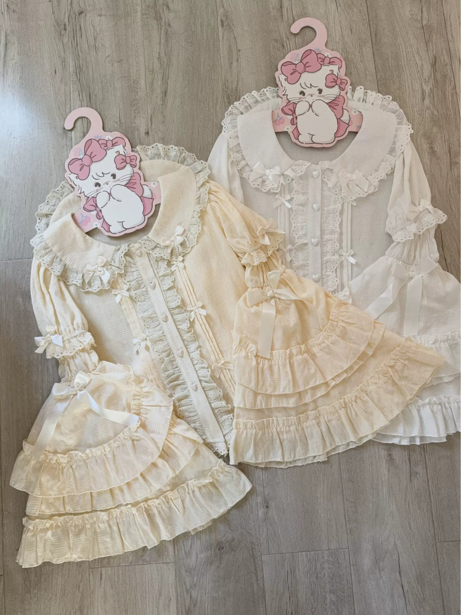 Kawaii Lolita Blouse, Detachable Hime Sleeves