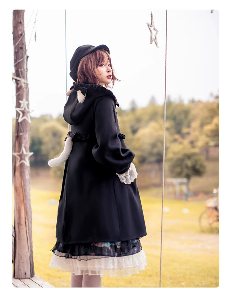 Fairy Cat~Sweet Lolita Coat Autumn and Winter Lolita Outwear