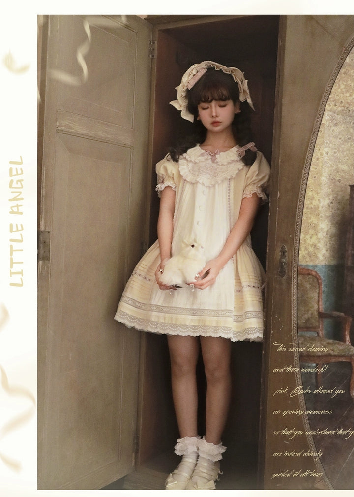 Spireme Cat~Lolita Kawaii Doll Sense Dress   