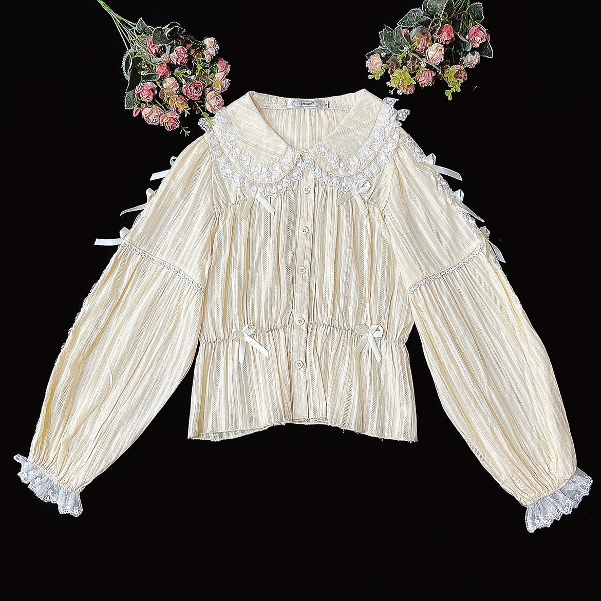 DMFS Lolita - Sweet Lolita Shirt Doll Collar Blouse High-waisted (L M S XL) 39490:620640
