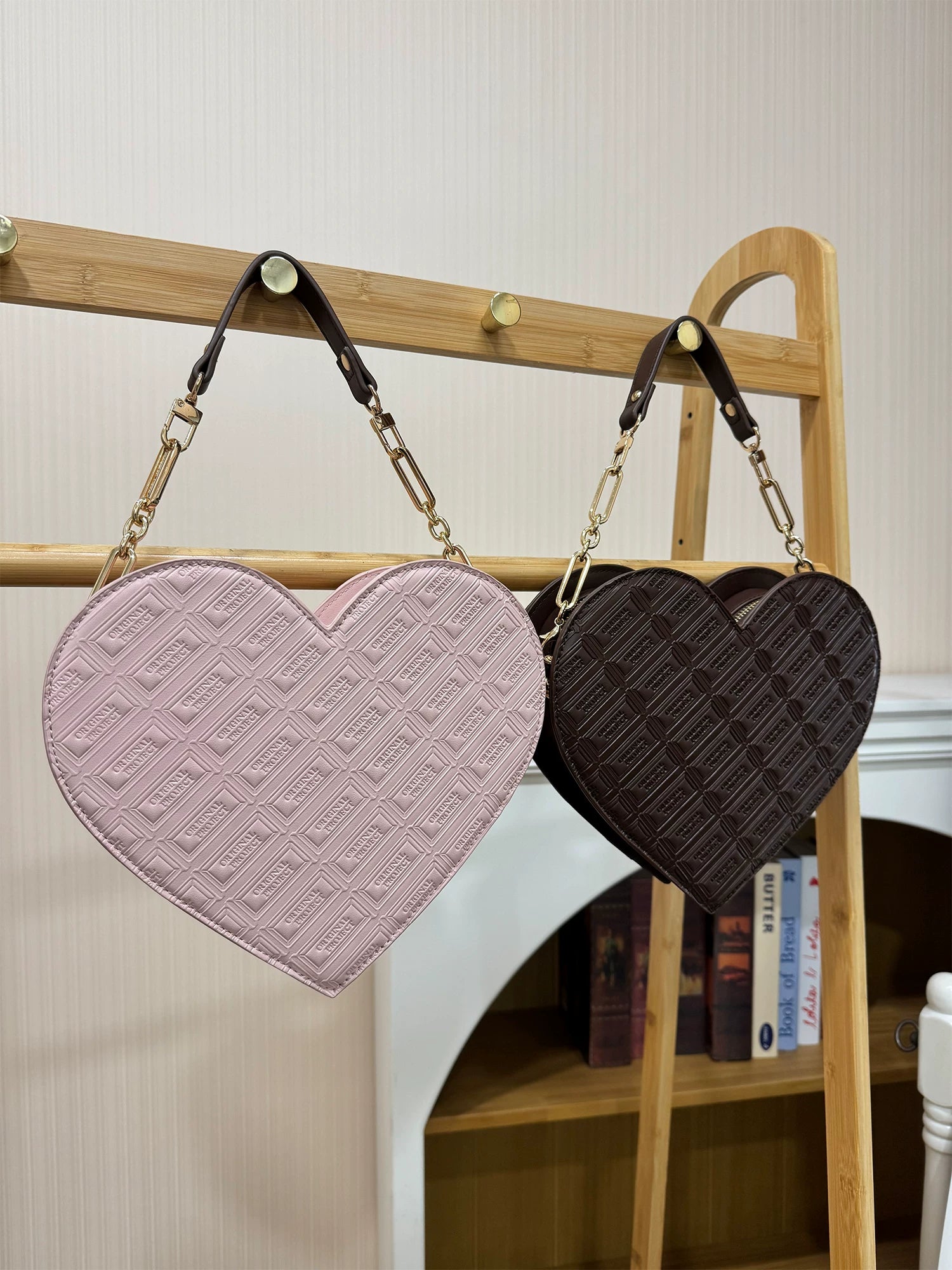 Sweet Lolita Heart-shaped Bag, Chocolate Inspired