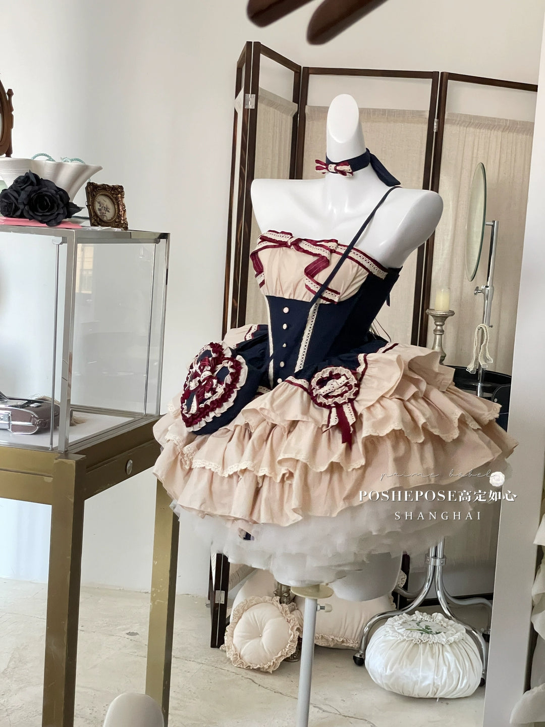 Lolita Strapless Dress Fishbone Dress – 42Lolita Lolita Strapless Dress Fishbone Dress – 42Lolita