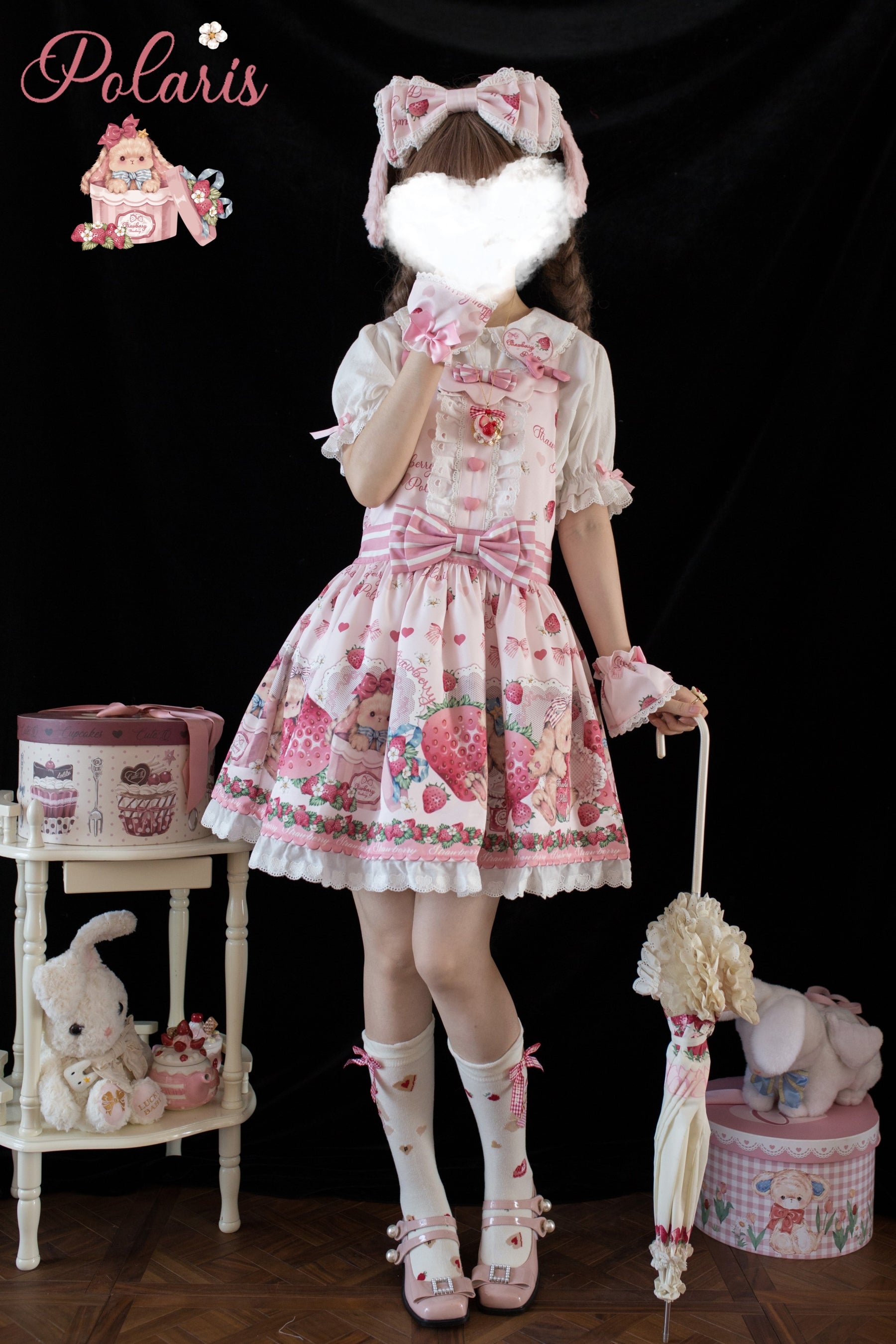 Sweet Lolita Salopette And Dress Set – 42Lolita