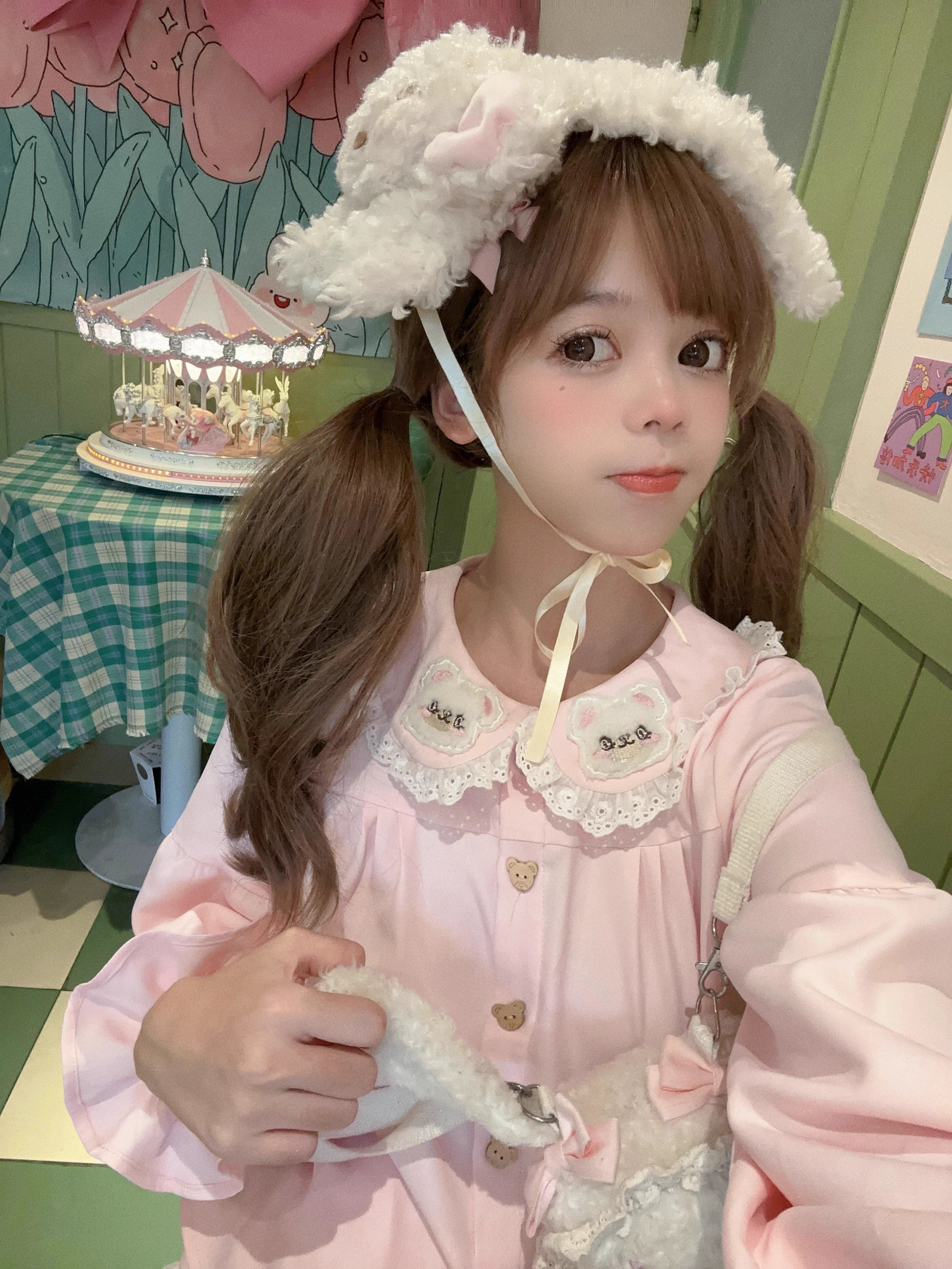Sissy the shepherd - Sweet Lolita Blouse Sweet Lolita Shirt Long Sleeve