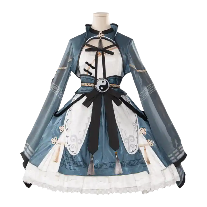 OCELOT~Qi Lolita JSK Suit Chinese Taoism Lolita Dress Set 40644:671926