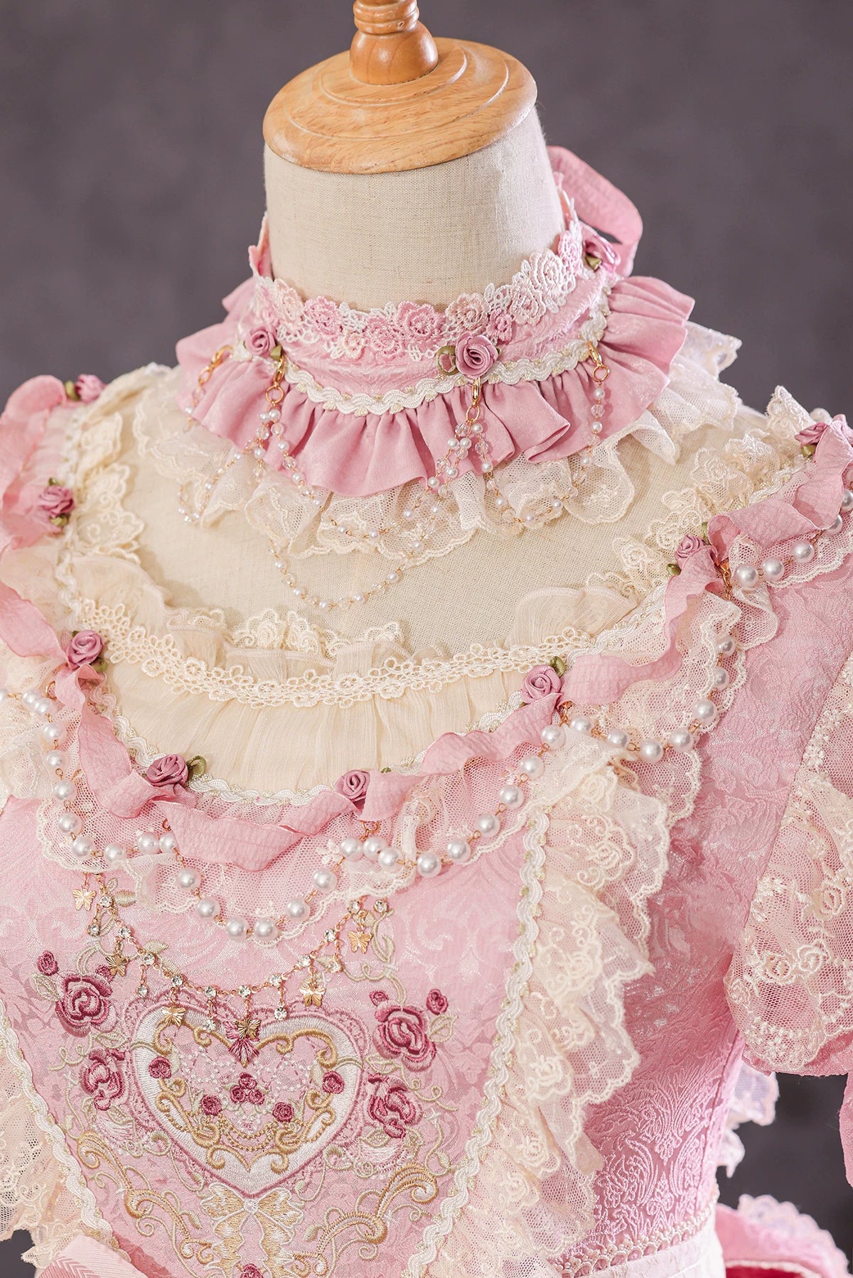 Antique Cake - Vintage Lolita Accessories, Flower Accent 44487:810273