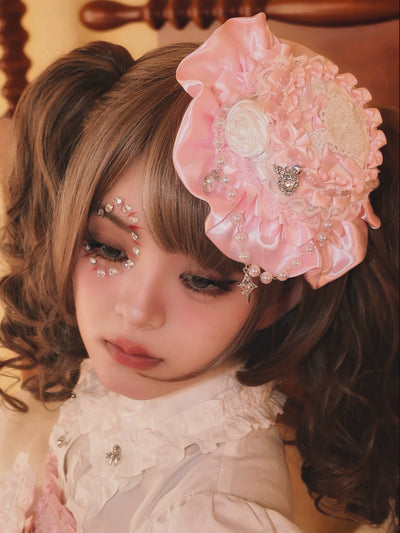 (BFM)BLAKTEARS KISS~Sweet Lolita Headband Kawaii Top Hat   