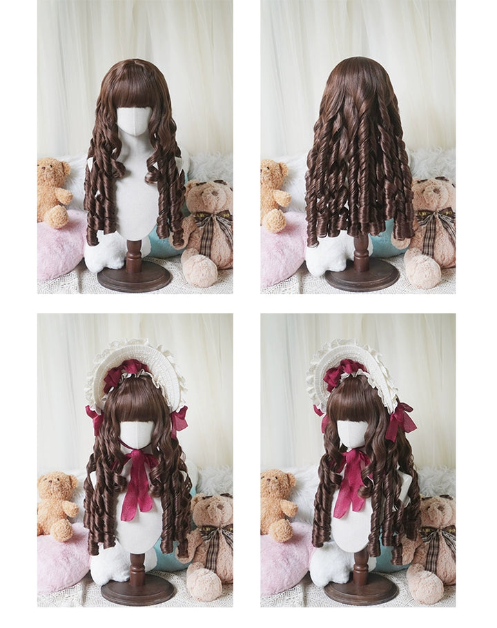 Imperial Tea~Vintage Lolita Wig Doll-Like Elegant Hair   